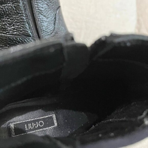 LIU JO BOTTINES LOVE 11 BOOTIE IN BLACK STYLE SF1059 PX108 - 39 - Picture 11 of 14